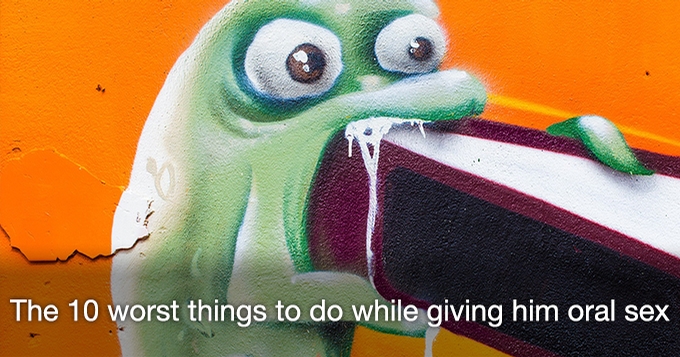 graffiti monster swallowing
