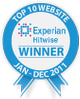 Winner, Hitwise Top 10 Website Award: Intimate Apparel and Accessories, Experian Hitwise