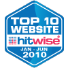 Hitwise Award Winner January to June 2010