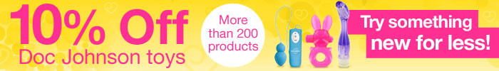 Get 10% off Doc Johnson toys