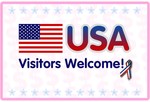 USA Visitors Welcome