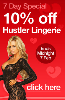 Get 10% off Hustler lingerie