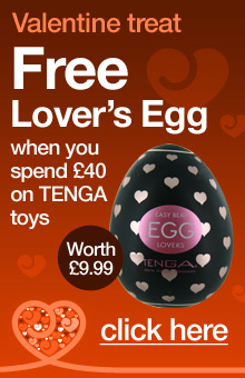 Get a TENGA Egg with TENGA toys