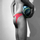 Open back red jock strap, ready for practice