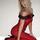 Music Legs Crotchless Leopard Print Bodystocking