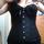 Sweet Streak Ribbons Overbust Corset-Style Bustier