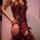 Music Legs Floral Lace Suspender Bodystocking with Bows