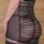 Dreamgirl Red Diamond Strapped Lycra Net Halter Babydoll