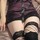 Livia Corsetti Luna Satin and Lace Babydoll and Thong Set