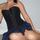 Sweet Streak Jacquard Over Bust Corset