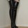 MISTRESS CARA WEARS: SEDUCE OPEN BACK THIGH HIGH BOOTS