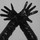 The gloves are quite long and come past the elbow, although they are a little loose.  They are very comfortable.
