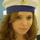 front of hat