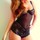Seven Til Midnight Bonjour Lace and Mesh Teddy