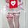 Diamond legs Fishnet Sexy nurse stockings and BlueBella costume Underskirt
