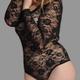 Oh La La Cheri Long Sleeved Lace Bodysuit