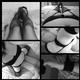 Weekend fun in Lovehoney's underbed restraint system and Satin Blackout Blindfold..