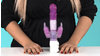 Double Bunny Rabbit Pearl Three Way Vibrator
