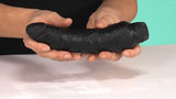 Black Jelly Vibrator 8 Inch
