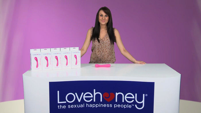 Lovehoney Satisfy Me G-Spot Silicone Dildo