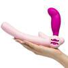 Lovehoney Double Delight Adjustable Pink Vibrating Strapless Strap-On