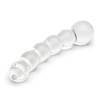 Lovehoney Beaded Sensual Glass Dildo 8 Inch