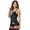 Lovehoney Seduce Me Black Push-Up Basque Set