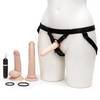 Lifelike Lover Realistic Pleasures Strap-On Dildo Kit (4 Piece)