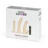 Lifelike Lover Realistic Pleasures Strap-On Dildo Kit (4 Piece)