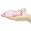 Lovehoney Full Bloom Rose Sensual Glass Butt Plug
