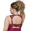 Lovehoney Plus Size Moonlight Wine Crotchless Plunge Body