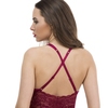 Lovehoney Late Night Liaison Wine Crotchless Lace Body