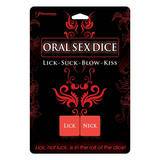 Oral Sex Dice: Lick Suck Blow Kiss