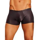 Male Power Black Cobra Print Tight Boxer Shorts