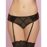 Seven 'til Midnight Wet Look Crotchless Knickers