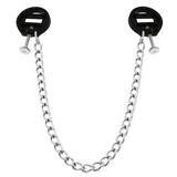 DOMINIX Deluxe Adjustable Bite Nipple Clamps with Chain