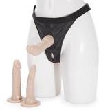 Unisex Strap-On Harness Kit with 3 Realistic Dildos