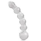 Lovehoney Beaded Sensual Glass Dildo 8 Inch