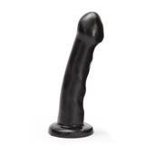 Basix Black Smoothy Dong with Suction Cup 6.5 Inch
