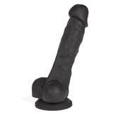 Lifelike Lover Luxe Realistic Black Silicone Dildo 5.5 Inch
