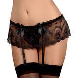 Livia Corsetti Demetria Lace Skirted Garter Belt