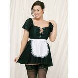 Classified Plus Size French Maid Outfit
