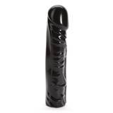 Doc Johnson Code Black Vac-U-Lock Classic Dildo 8 Inch
