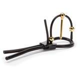 Mystim Plunging Pete E-Stim Corona Glans Strap with Penis Plug