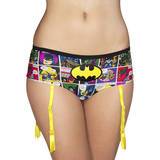 DC Comics Batman Comic Strip Garter Shorts