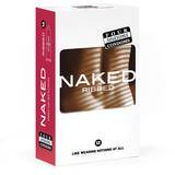 Four Seasons Naked Ribbed Condoms (12 Pack)