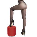Miss Naughty Crotchless Fishnet Pantyhose