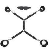 Black Rose Under Mattress Restraint Set