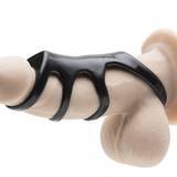 Fantasy X-Tensions Vibrating Triple Cock Ring Penis Sleeve