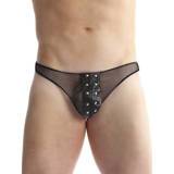 Classified Men’s Studded Fishnet Thong